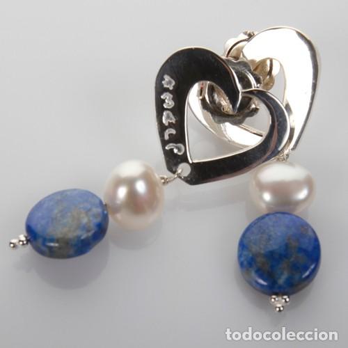 Joyeria: PENDIENTES-PARA-MUJER-DE-PLATA-Y-PERLAS - Foto 2