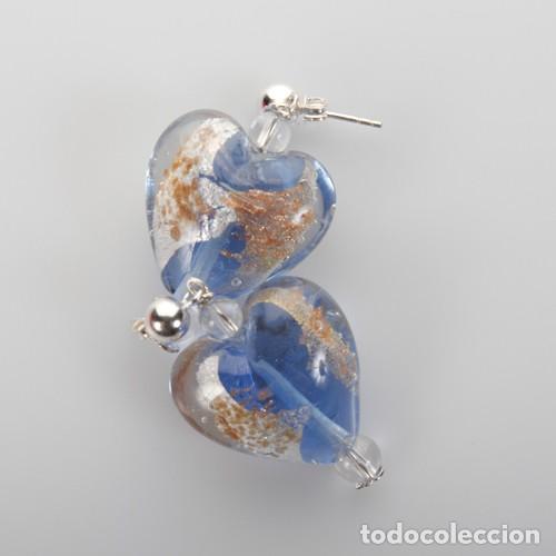 Joyeria: PENDIENTES-PARA-MUJER-DE-PLATA-Y-CRISTAL-MURANO - Foto 1