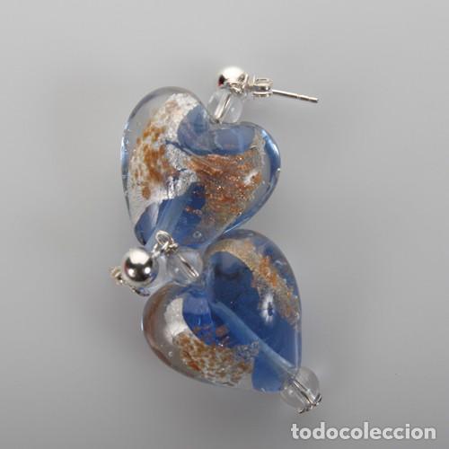 Joyeria: PENDIENTES-PARA-MUJER-DE-PLATA-Y-CRISTAL-MURANO - Foto 2