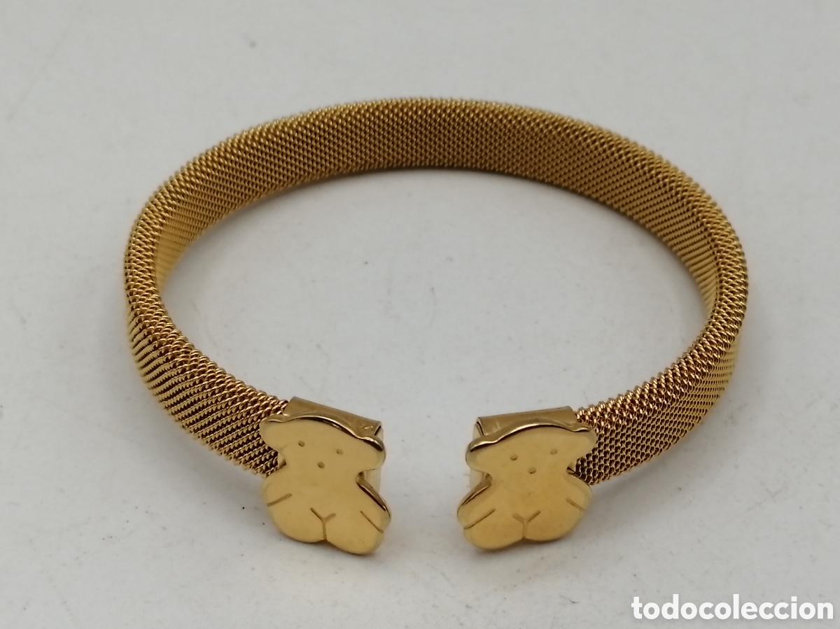 Joyeria: Pulsera brazalete acero dorado - Foto 2