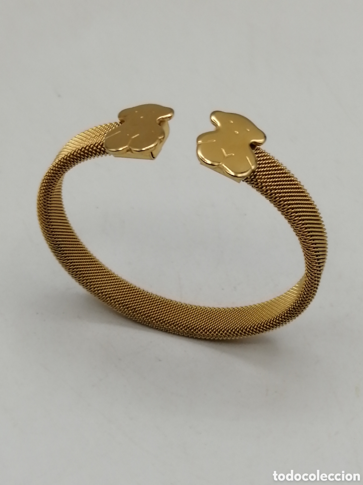 Joyeria: Pulsera brazalete acero dorado - Foto 3