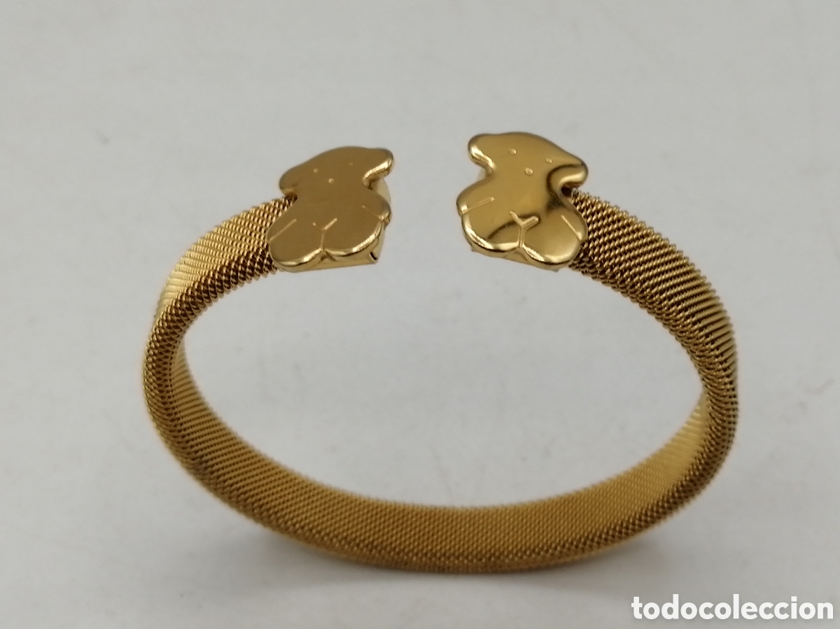 Joyeria: Pulsera brazalete acero dorado - Foto 1