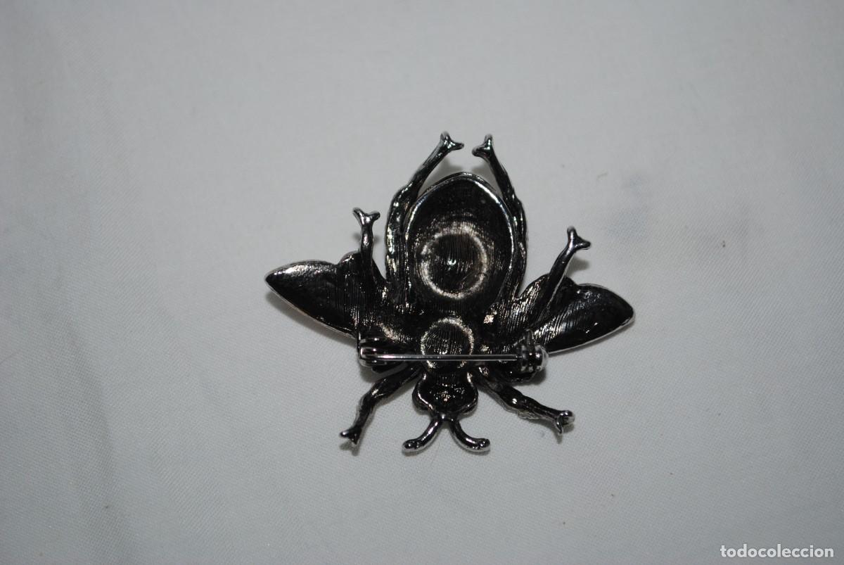 Joyeria: BROCHE ANTIGUO , EN FORMA DE MOSCARDON . - Foto 4