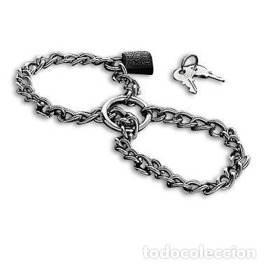 Joalharia: Pulsera de eslabones estilo cadena con mini candado decorativo y llaves