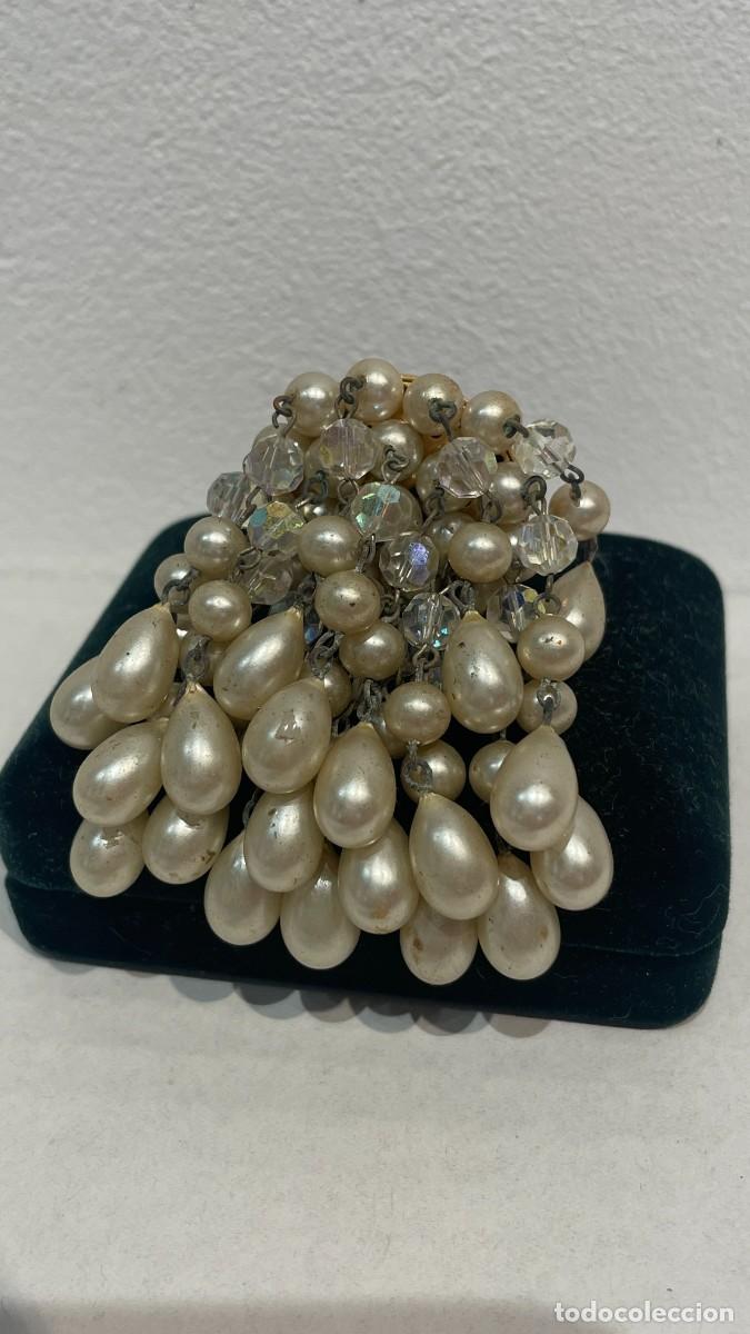 Joyeria: BROCHE DE PERLAS CON BRILLANTES - Foto 1