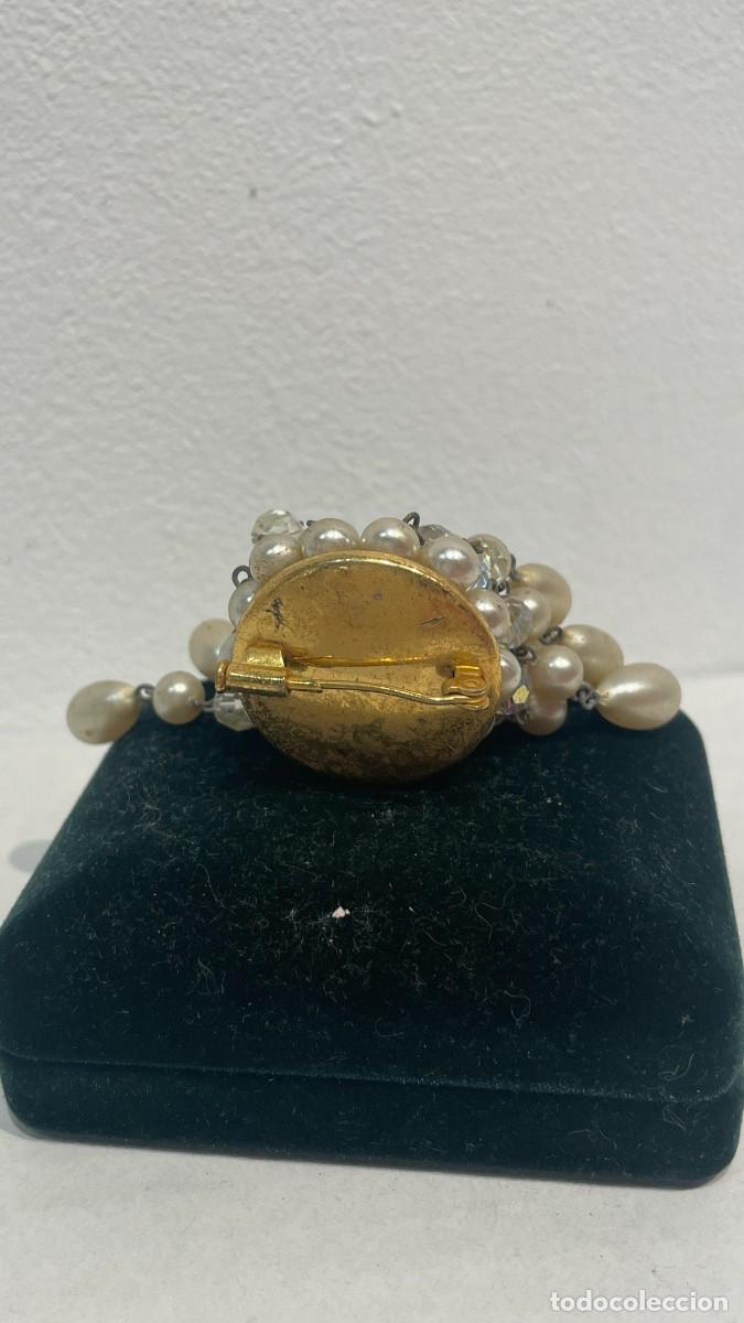Joyeria: BROCHE DE PERLAS CON BRILLANTES - Foto 2