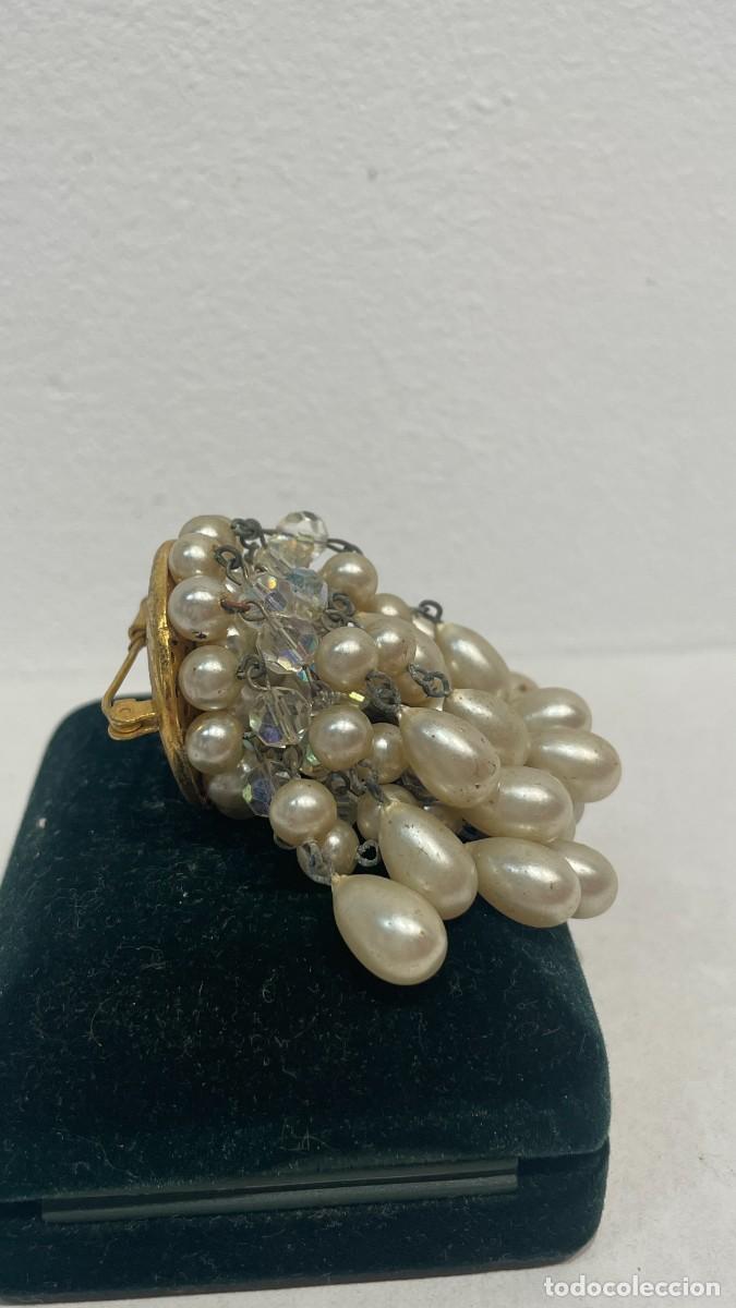 Joyeria: BROCHE DE PERLAS CON BRILLANTES - Foto 3
