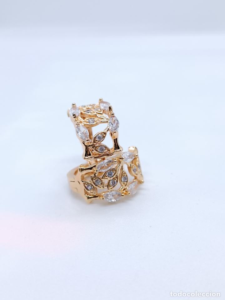 Joyeria: Preciosos pendientes en oro 14k con turmalinas rosas estilo bamb&uacute; - Foto 9