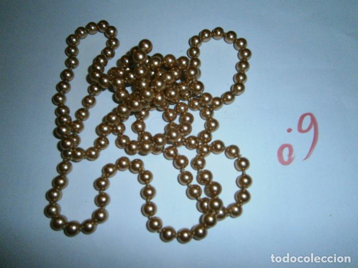 Joyeria: ANTIGUO COLLAR BOLAS DORADAS - Foto 1