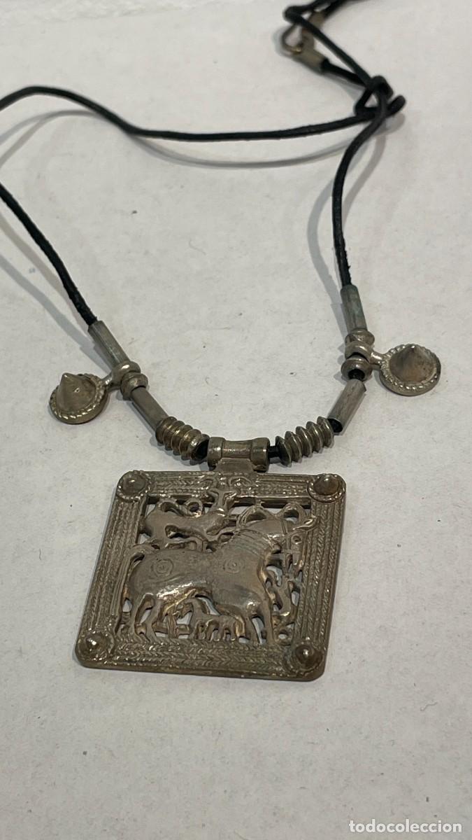 Joyeria: COLLAR CON DIJE ANTIGUO - Foto 1