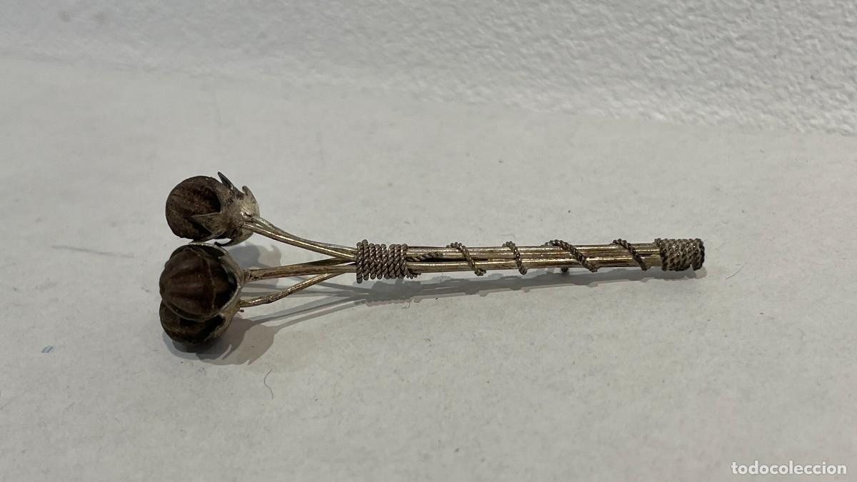 Joyeria: BROCHE ANTIGUO DE FLORES - Foto 1