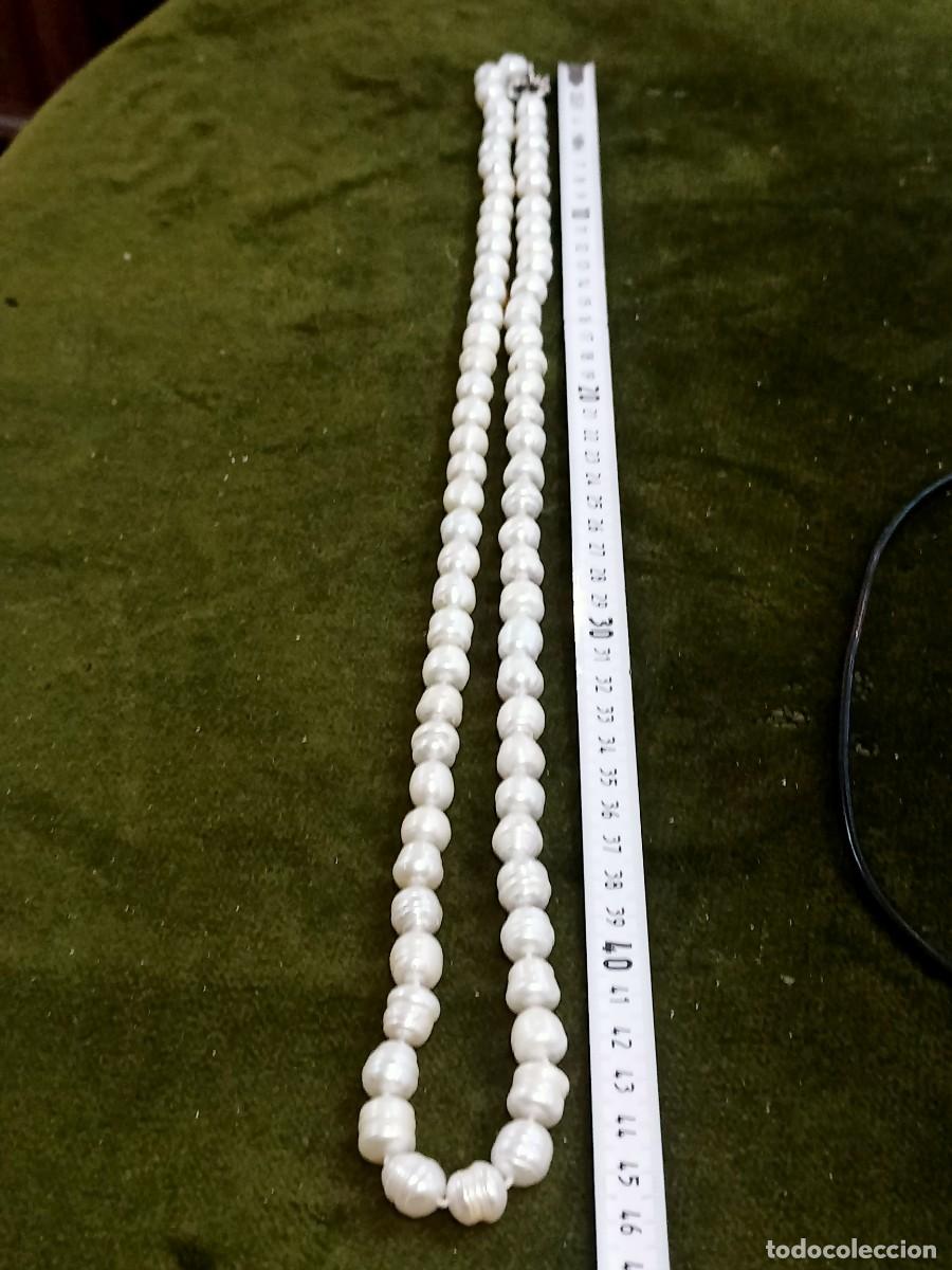Joyeria: Collar de perlas barrocas cultivadas. REF-1068. ca6 - Foto 4