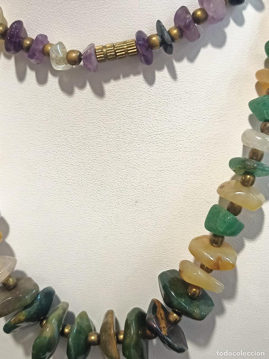Joyeria: Collar largo en diferentes tipos de piedras. REF-1058 - Foto 2