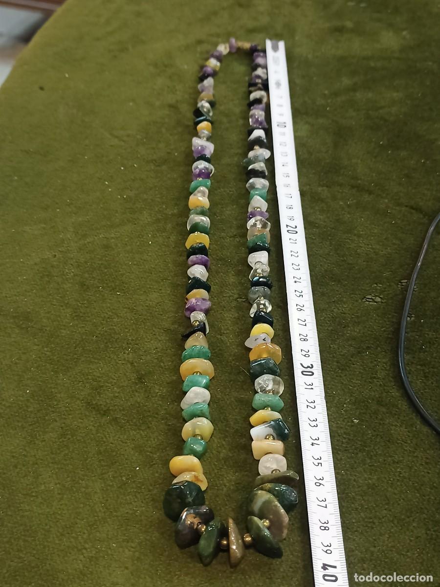Joyeria: Collar largo en diferentes tipos de piedras. REF-1058 - Foto 5