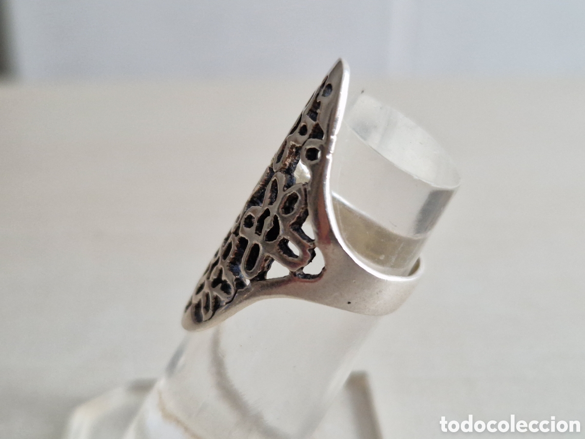 Joyeria: ANILLO LANZAREDA EN PLATA DE LEY CONTRASTES - Foto 4