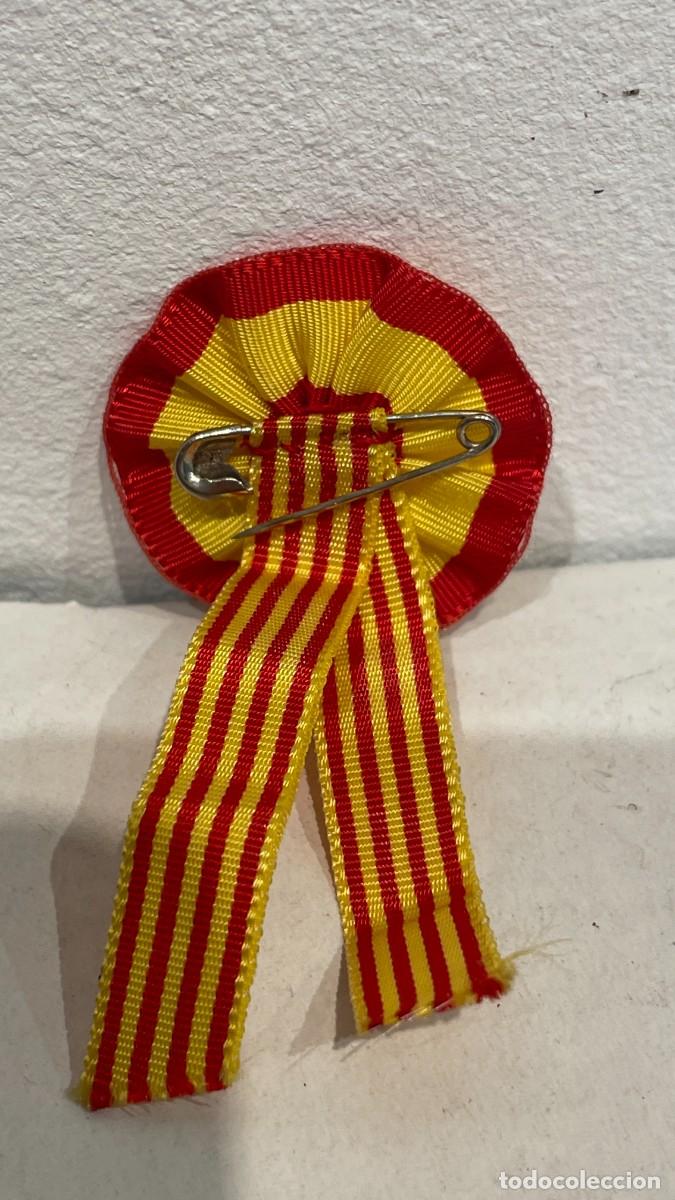 Joyeria: BROCHE DE CINTA ROJO Y AMARILLO - Foto 2