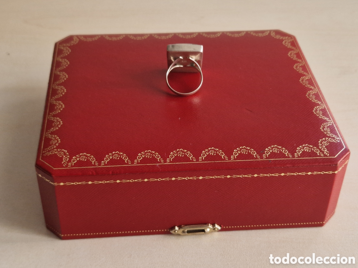 Joyeria: ANILLO GRANDE PLATA Y NACAR NUEVO - Foto 5