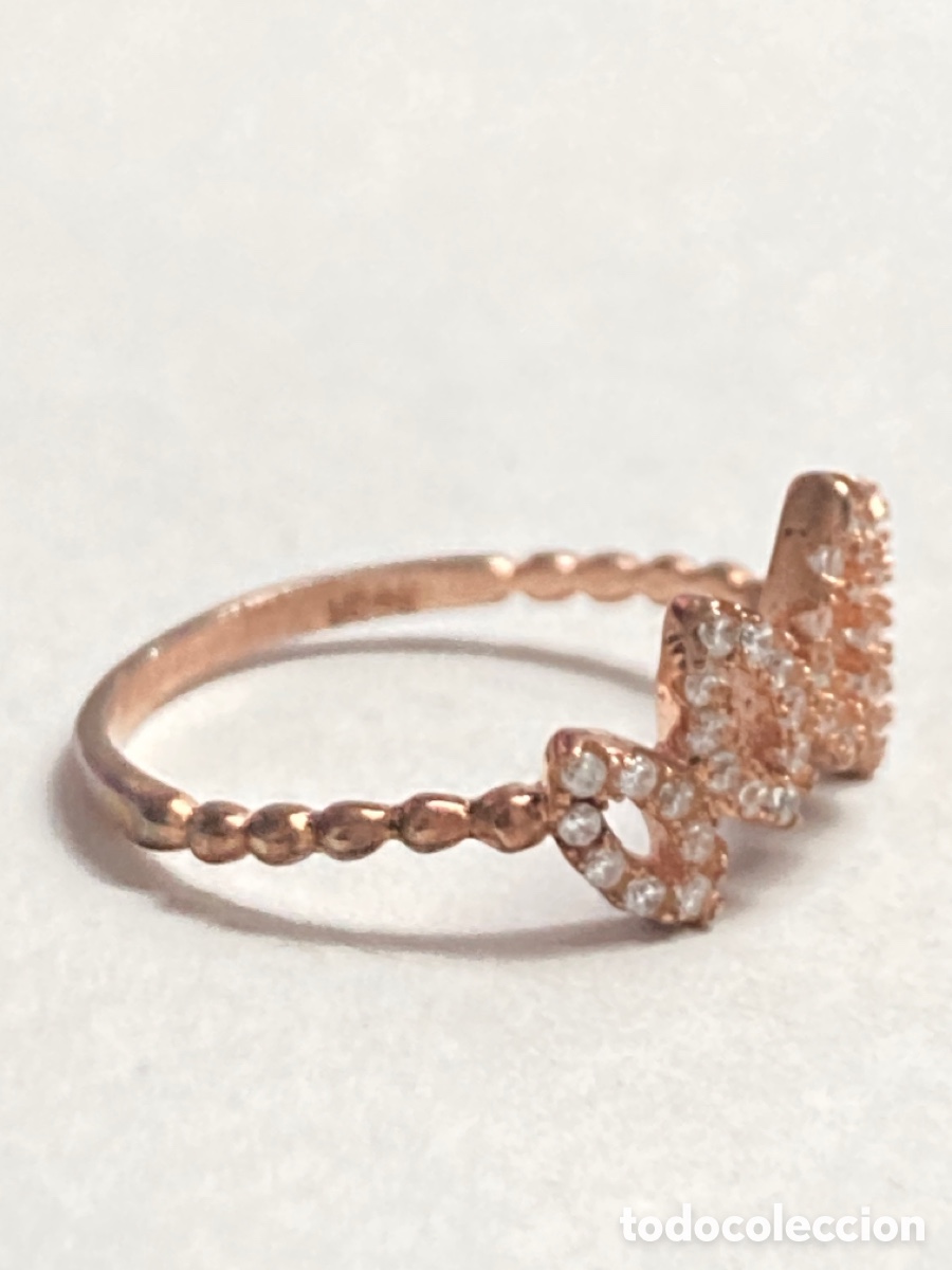 Joyeria: Sortija de plata y circonitas/S21 - Foto 3