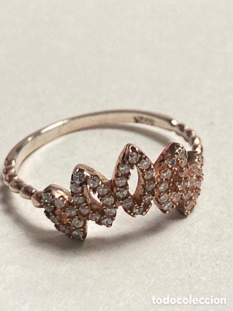 Joyeria: Sortija de plata y circonitas/S21 - Foto 4