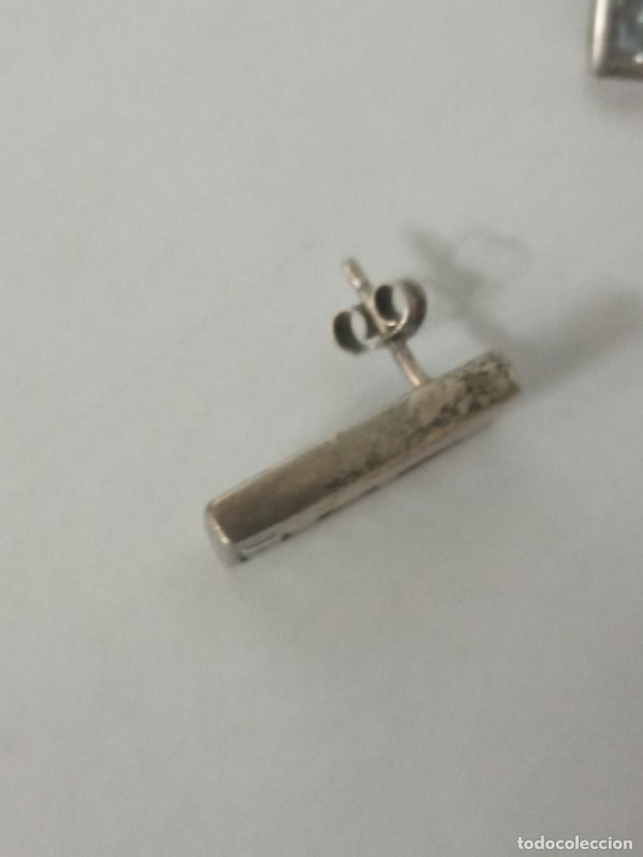 Joyeria: Pendientes de plata y nacar. + - Foto 3