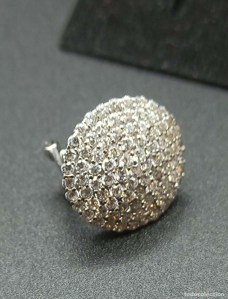 Joyeria: Pendiente Plata circonitas. Nuevo - Foto 2