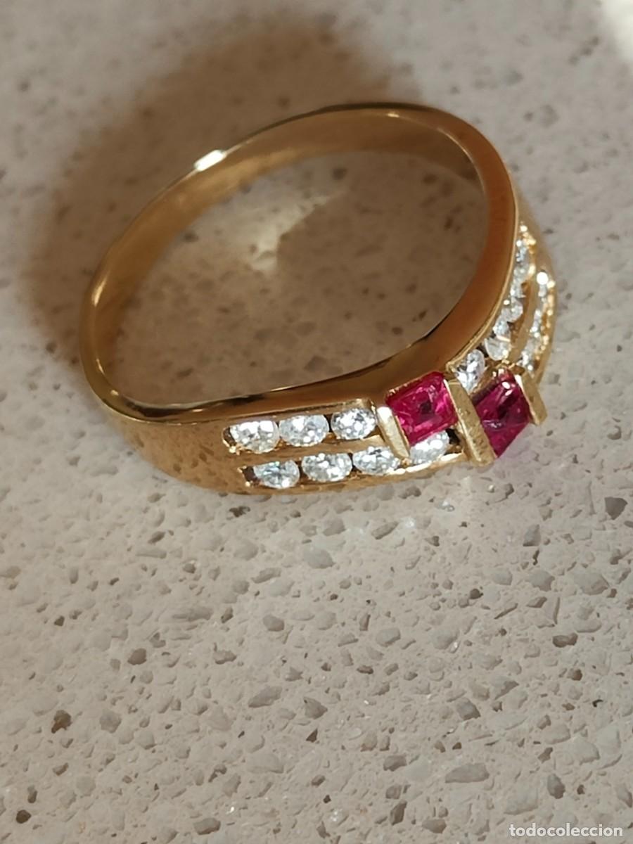 Joyeria: CINTA ORO 18K BRILLANTES Y RUB&Iacute;ES - Foto 2