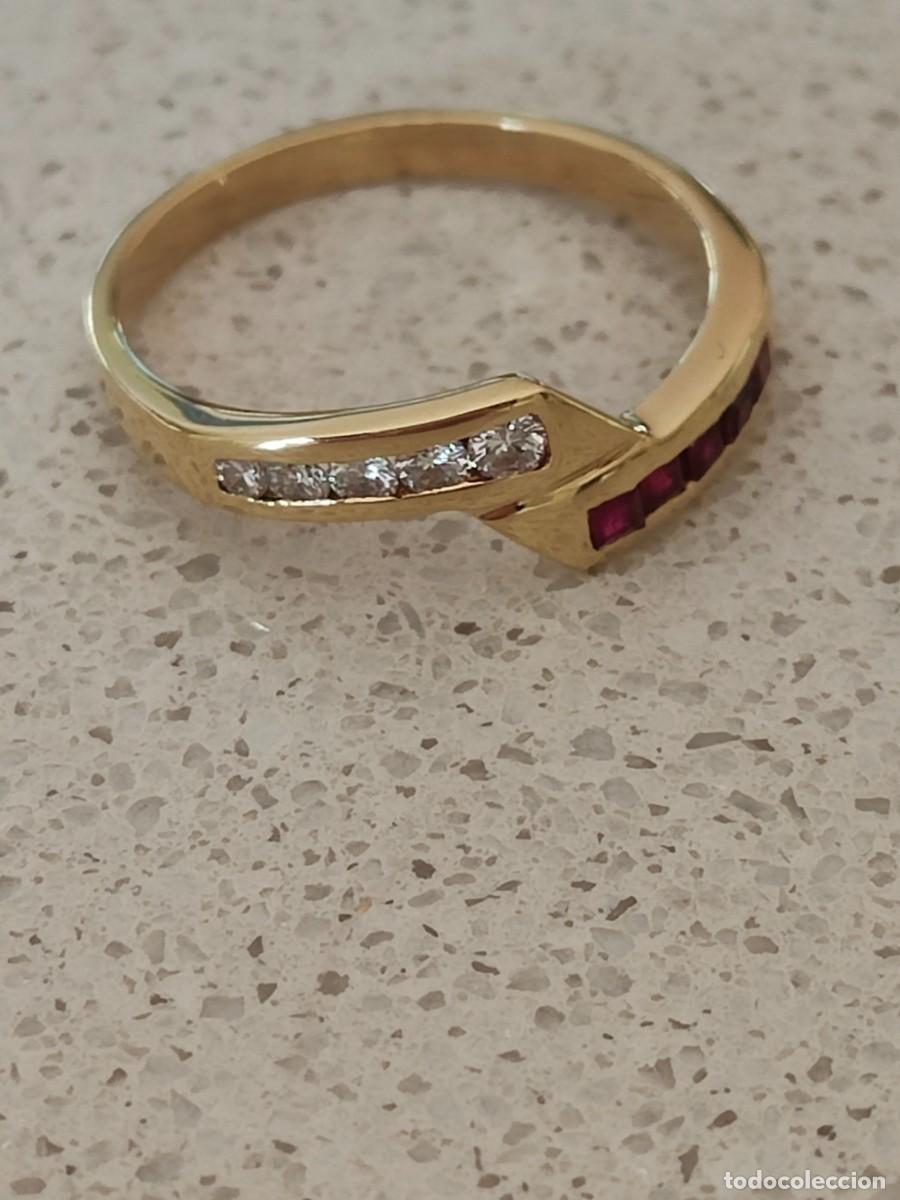 Joyeria: CINTA ORO 18K RUB&Iacute;ES Y BRILLANTES - Foto 6