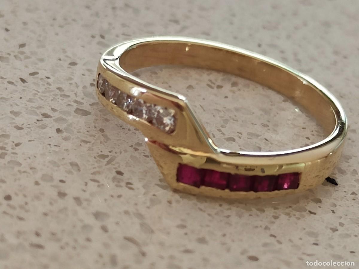 Joyeria: CINTA ORO 18K RUB&Iacute;ES Y BRILLANTES - Foto 7