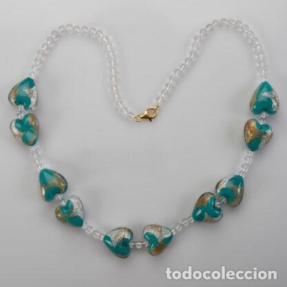 Joyeria: Collar para mujer de cristal de Murano y cuarzo - Foto 4