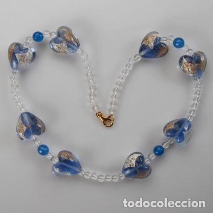 Joyeria: COLLAR PARA MUJER DE CRISTAL DE MURANO Y PLATA - Foto 5