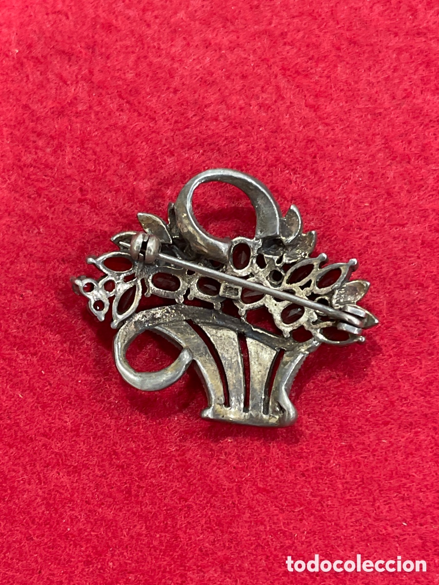 Joyeria: Bonito, broche en plata de ley y pedrer&iacute;a. - Foto 2