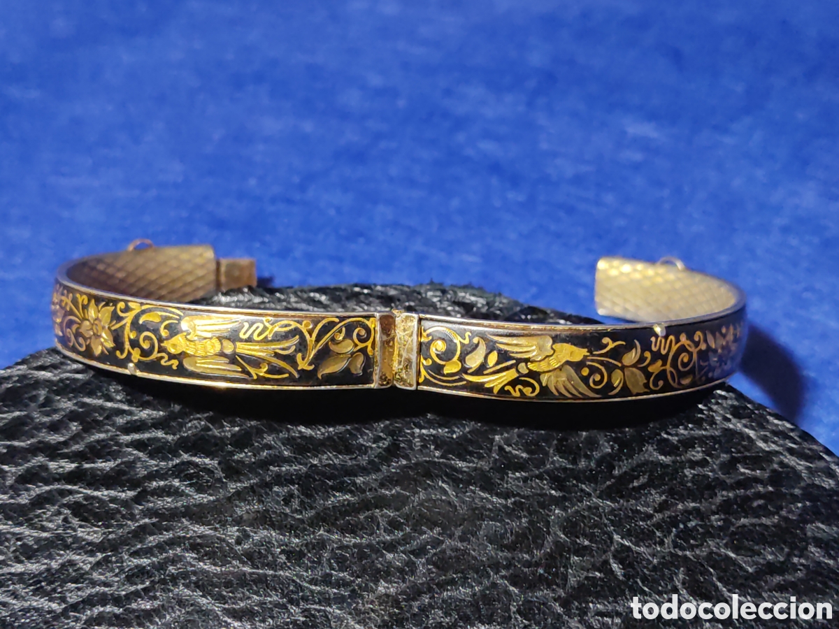 Joyeria: Pulsera damasquinada Vintage. - Foto 3