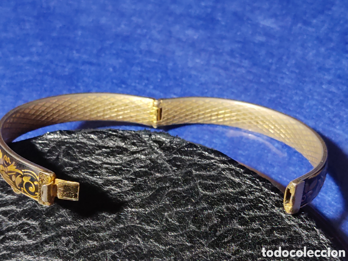 Joyeria: Pulsera damasquinada Vintage. - Foto 4