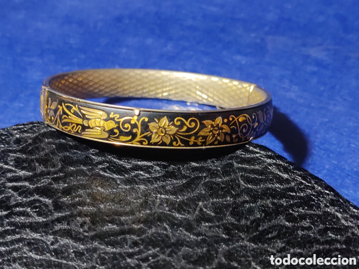 Joyeria: Pulsera damasquinada Vintage. - Foto 1