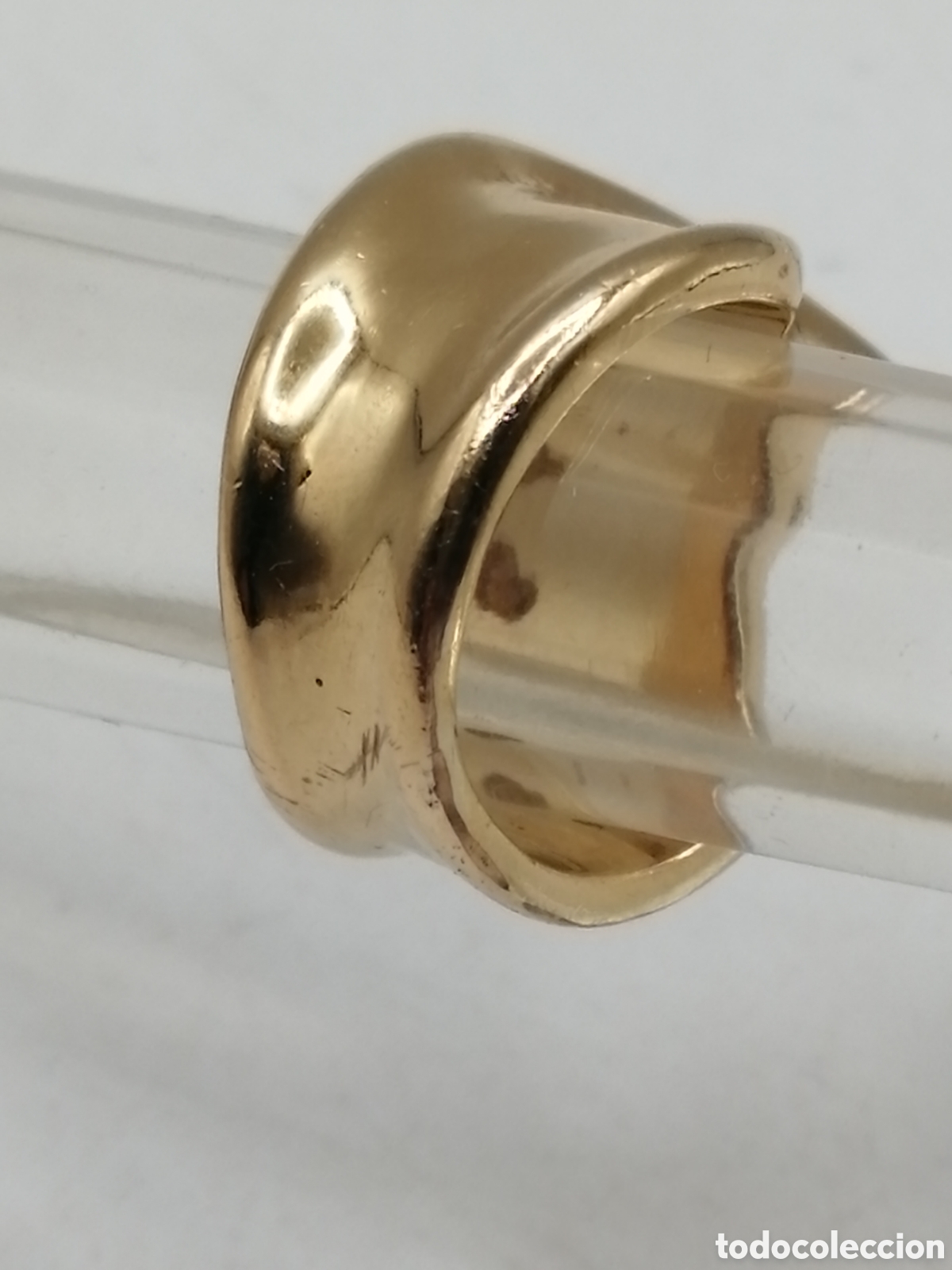 Joyeria: Anillo metal chapado oro y circonitas - Foto 7