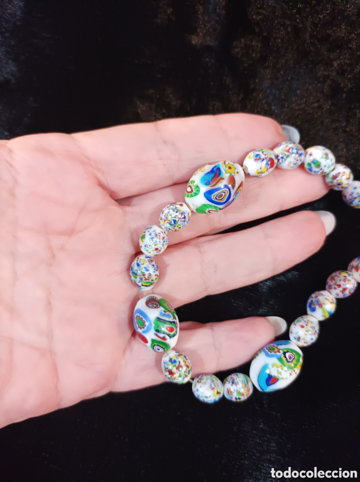 Joyeria: Collar vintage murano millefiori - Foto 2