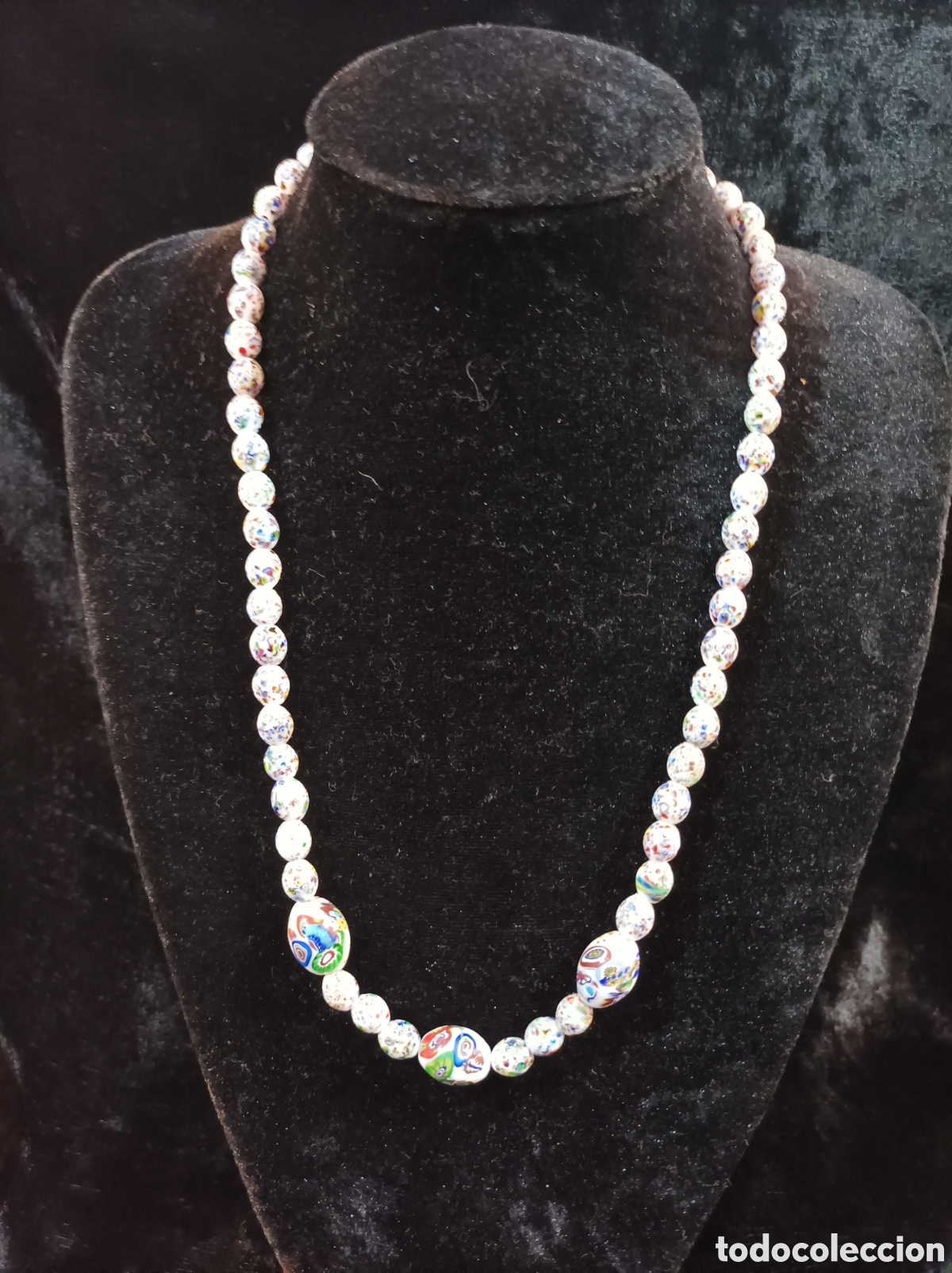 Joyeria: Collar vintage murano millefiori - Foto 3