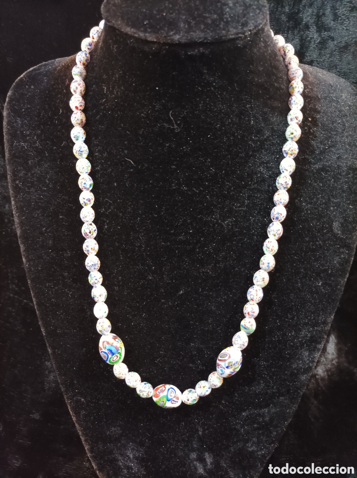 Joyeria: Collar vintage murano millefiori - Foto 1