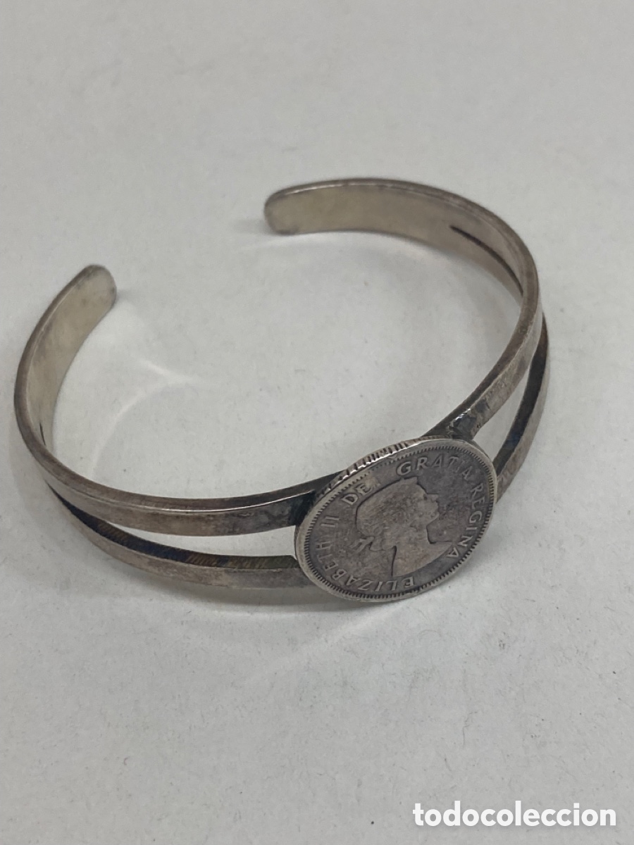 Joyeria: BRAZALETE DE PLATA CON MONEDA PUL15 - Foto 1