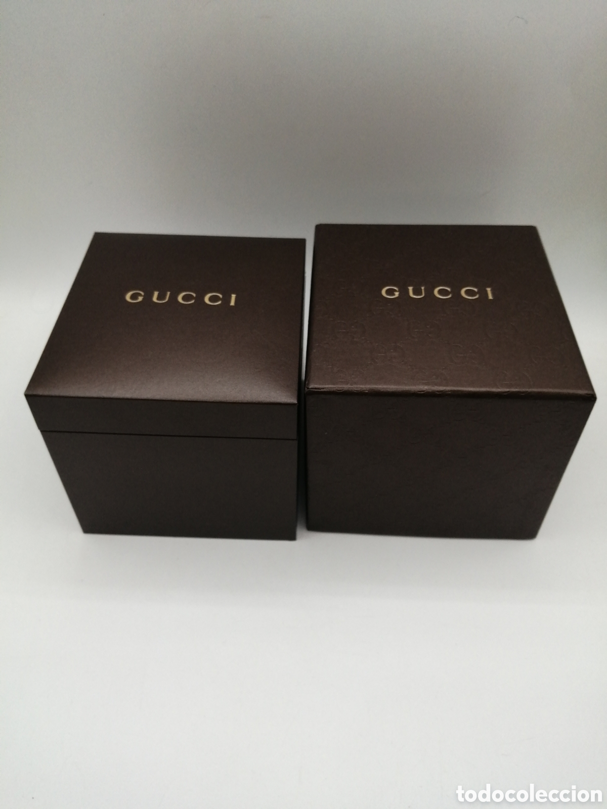 Joyeria: Gucci. Caja reloj color marr&oacute;n - Foto 3