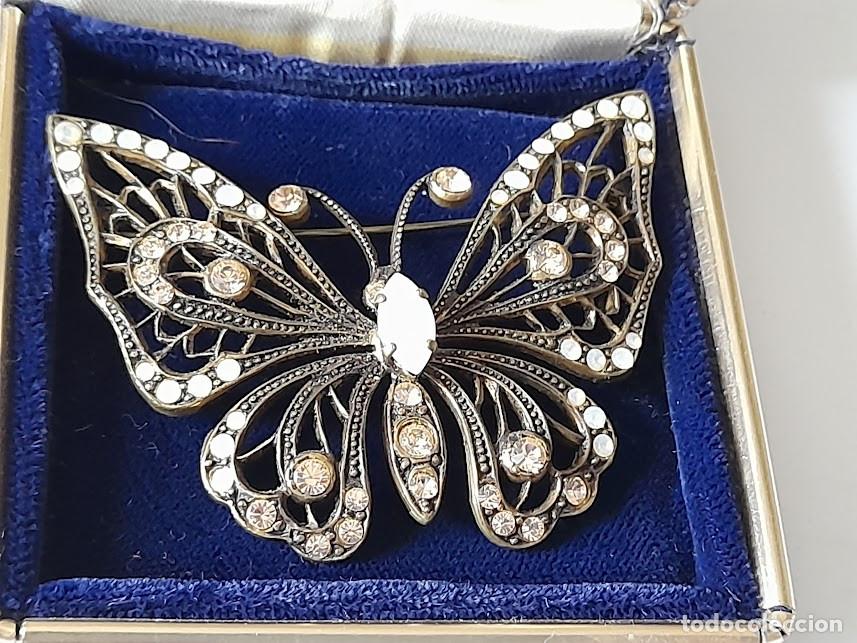 Joyeria: Broche de lujo con piedras Mariposa - Foto 1