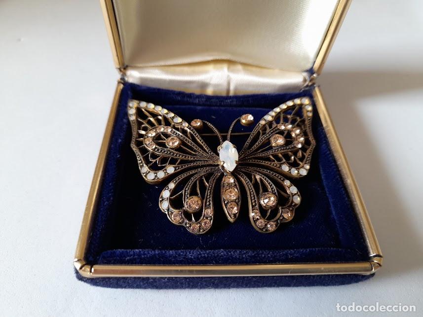 Joyeria: Broche de lujo con piedras Mariposa - Foto 3