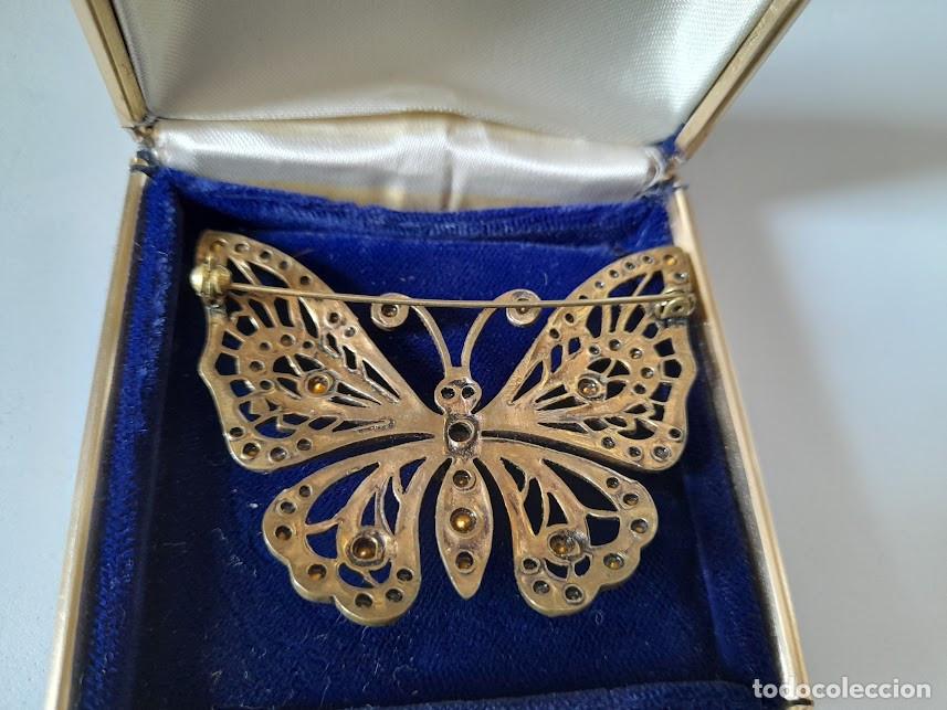 Joyeria: Broche de lujo con piedras Mariposa - Foto 6
