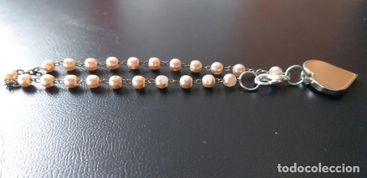Joyeria: Pulsera. Con colgante corazon. Largo 21 cm - Foto 7