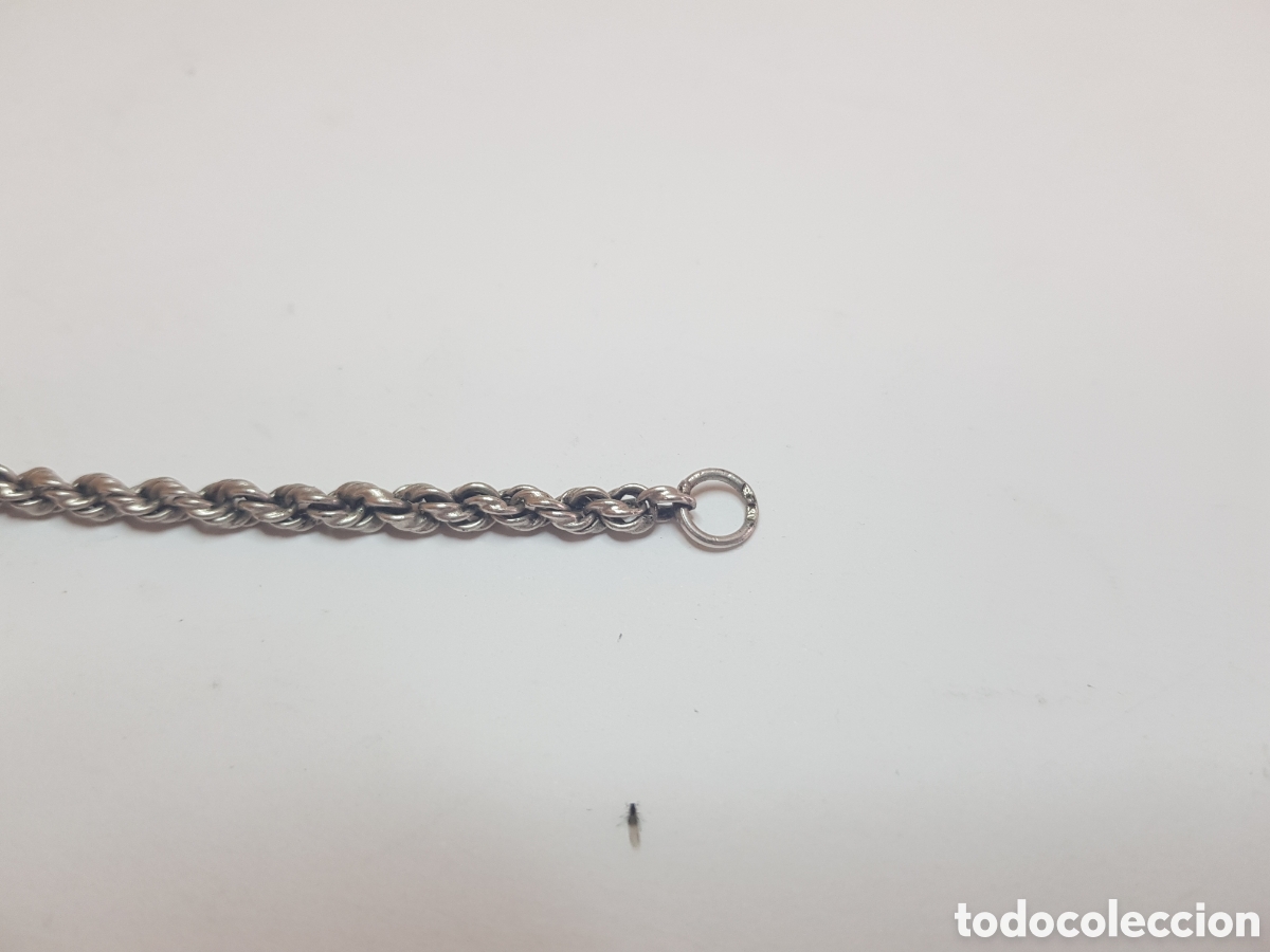 Joyeria: #287 Cadena cordon plata de ley 925 40cm - Foto 2