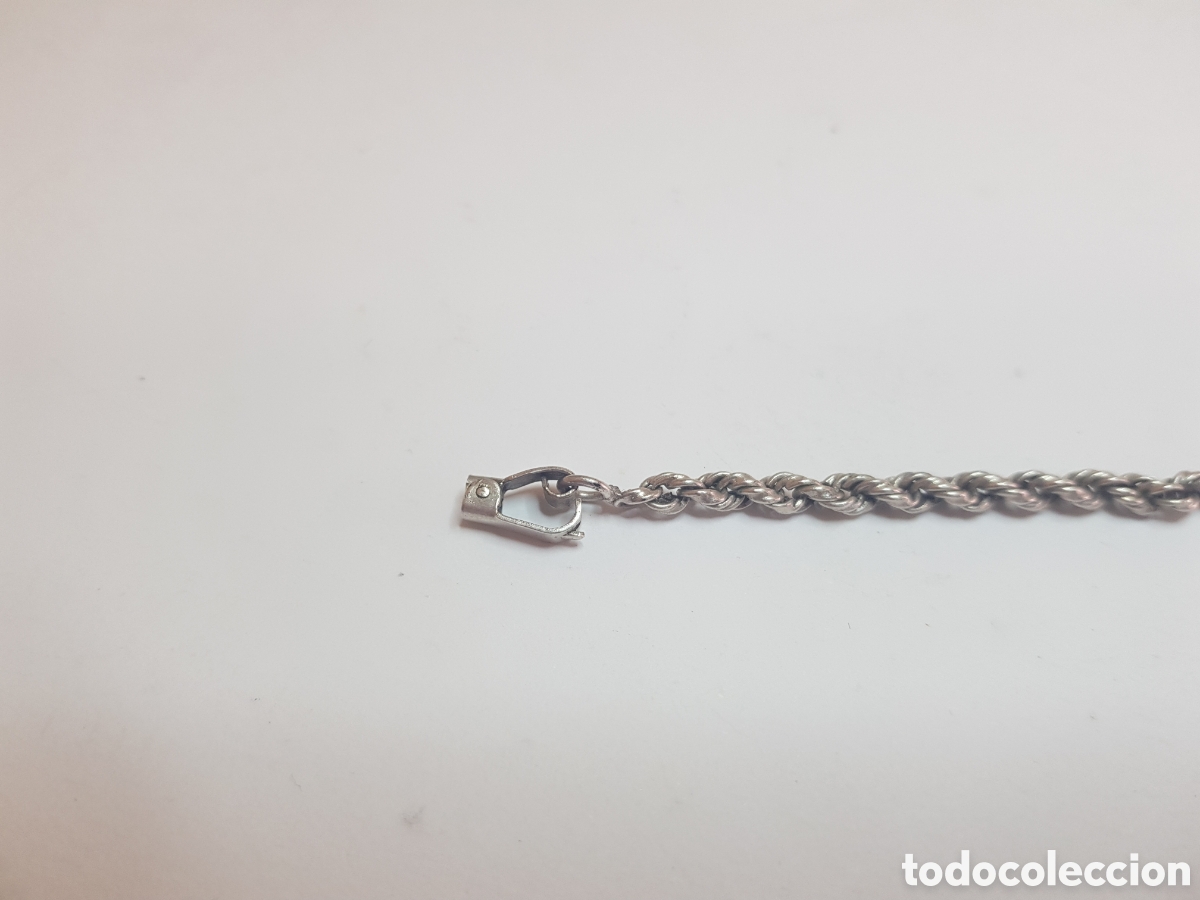 Joyeria: #287 Cadena cordon plata de ley 925 40cm - Foto 1
