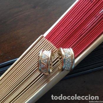 Joyeria: PENDIENTES CHAPADOS CON CIRCONIOS. CIERRE OMEGA - Foto 6
