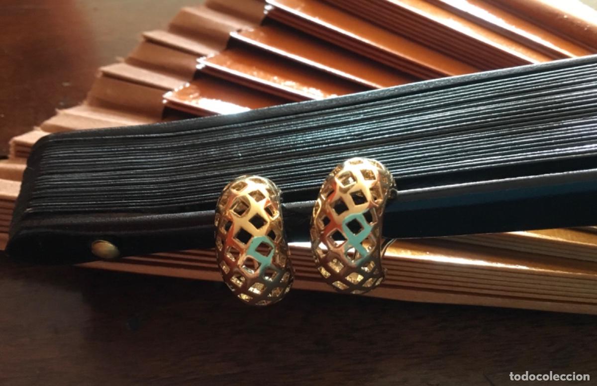 Joyeria: PENDIENTES CHAPADOS EN ORO. OMEGA - Foto 1