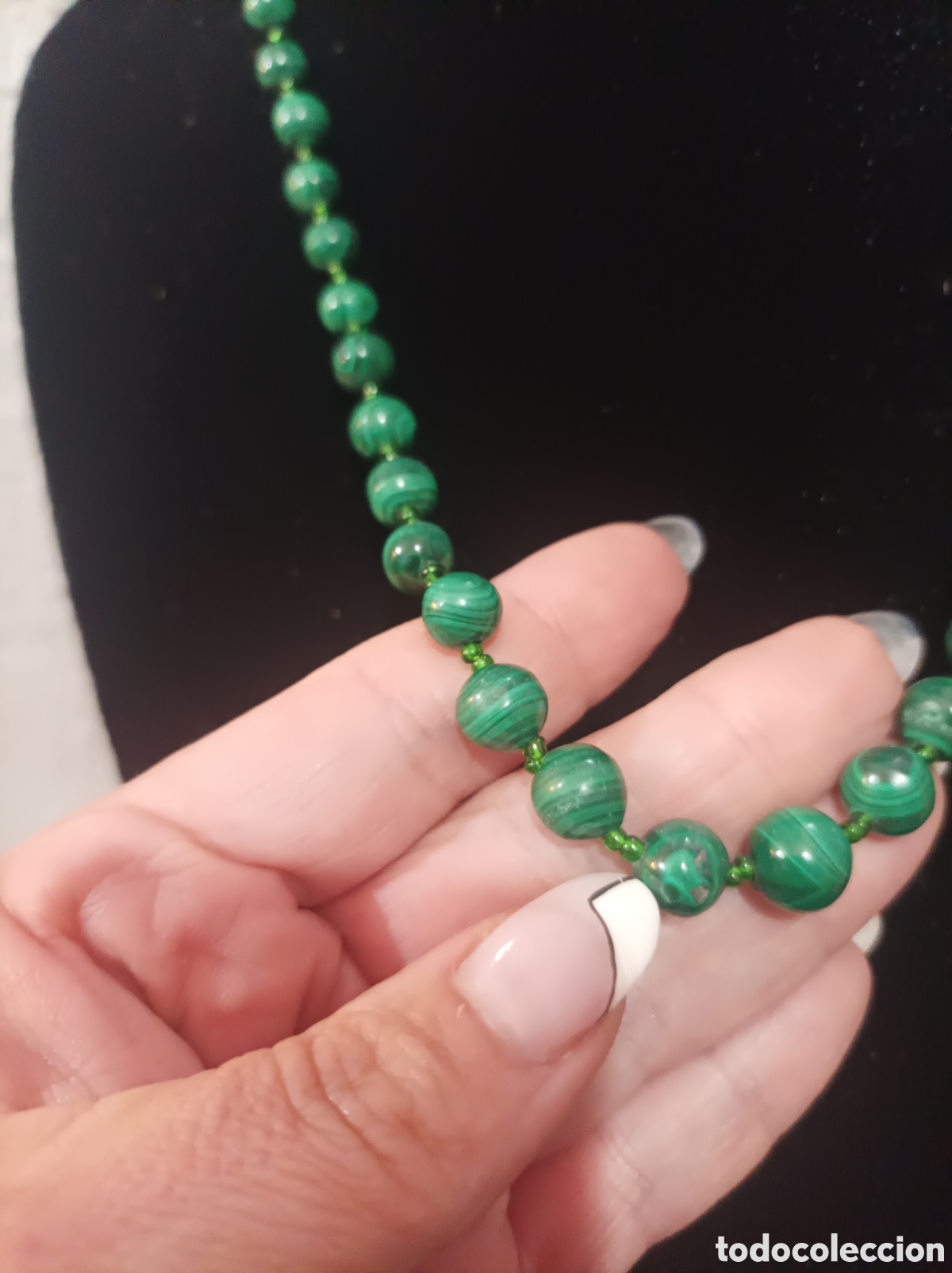Joyeria: Collar de malaquita - Foto 2