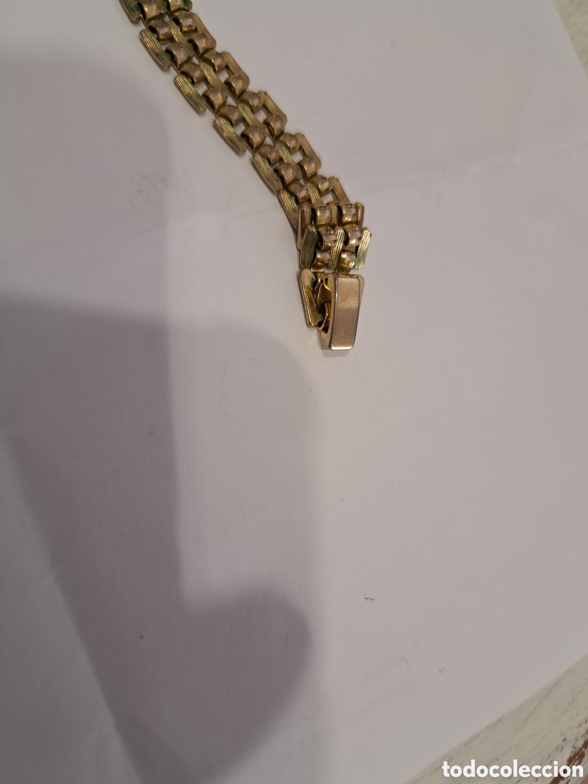 Joyeria: Brazalete chapado en oro. Ojo no es oro. - Foto 2